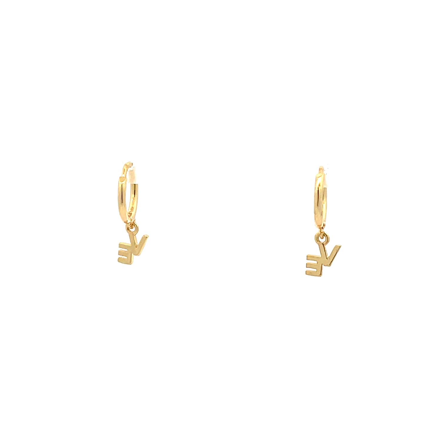 The One Huggie Hoops & Charm Earrings - Style 19