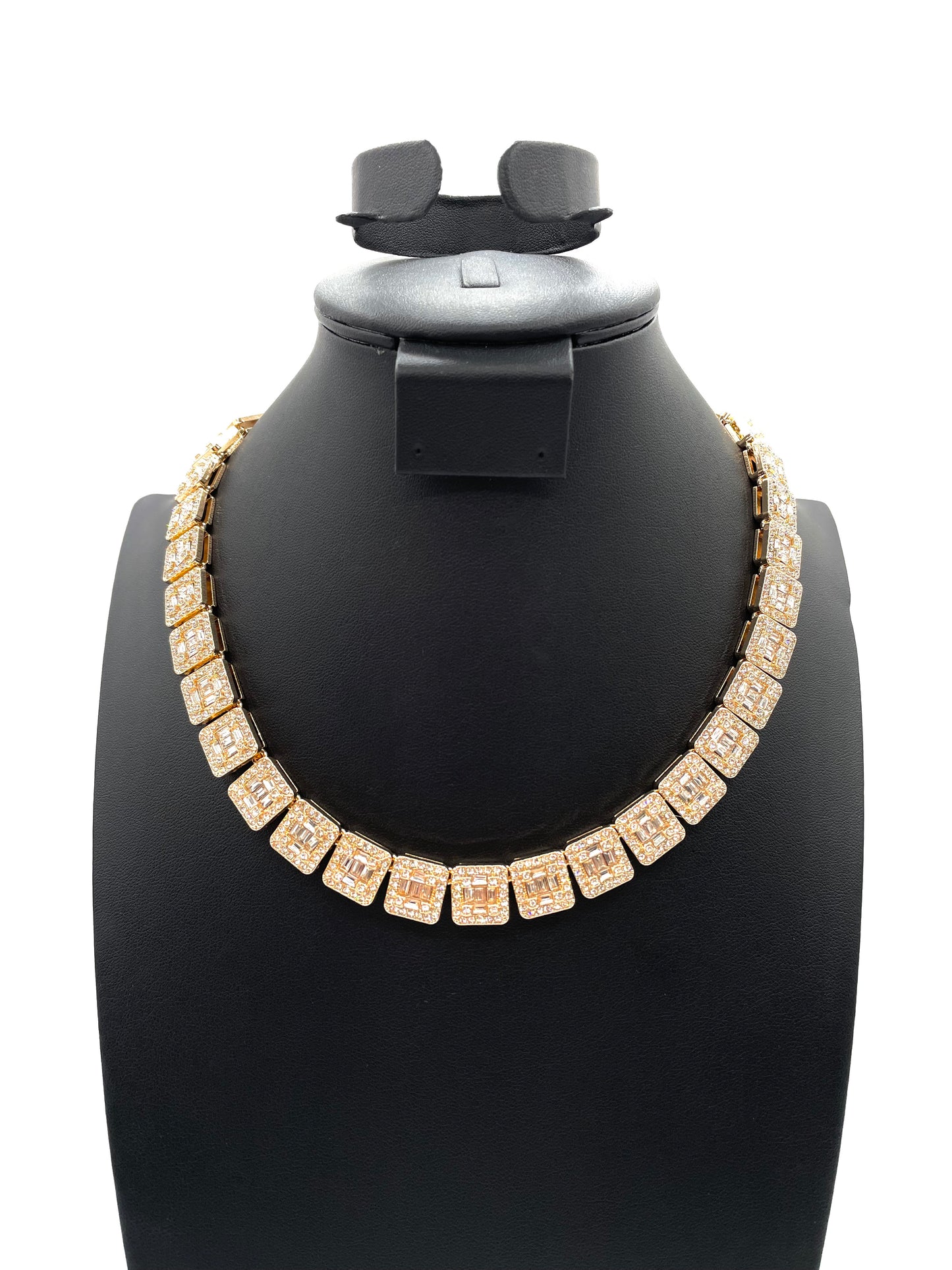 Iced Out Diamond Necklace - #1218