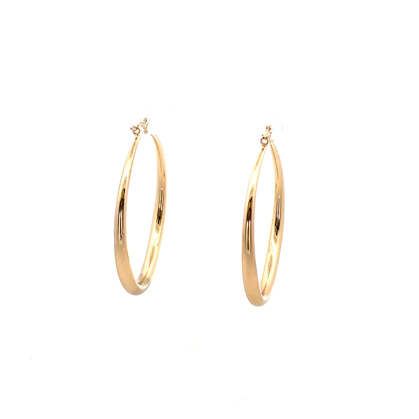 Hollow Round Plain Earring - 03