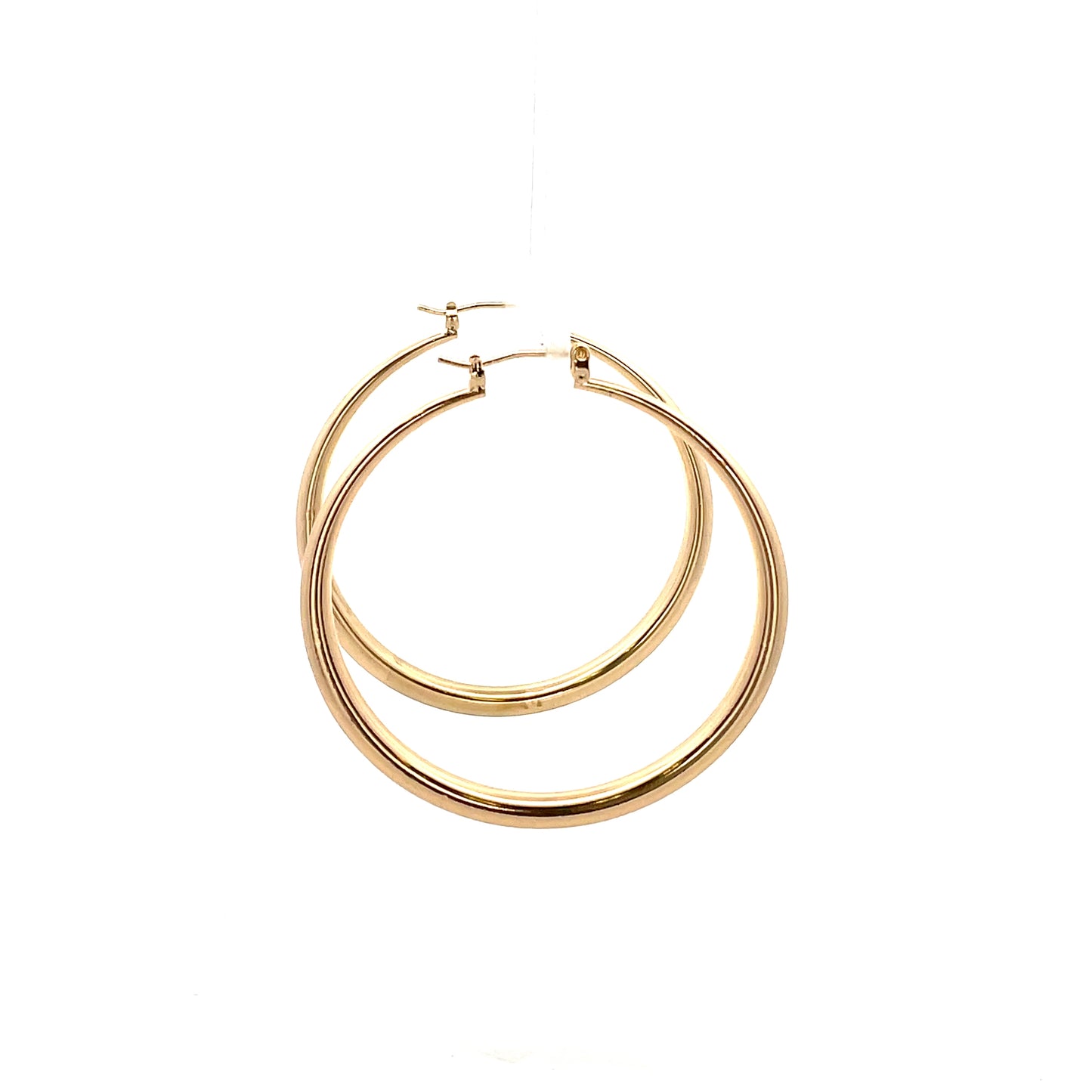 Hollow Round Plain Earring - 03