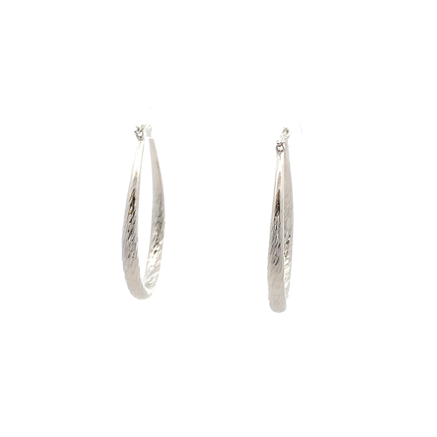 Hollow Oval Design Earring - 07