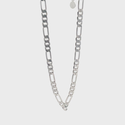 14K Anklet #02 - FLAT FIGARO 10"