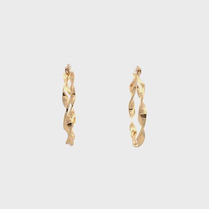 Floor Pin-catch Earrings - Style 34
