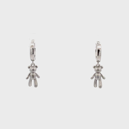 Huggie Hoops & Charm Earrings - Style 04