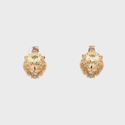 Gold Nugget Earring - Style 12