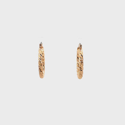 Aluminum Hoop Earring - 303