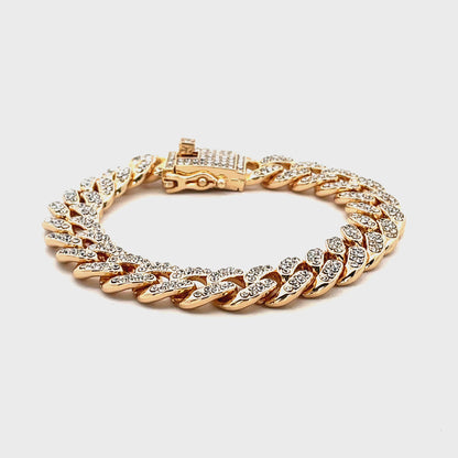 Iced Out Diamond Bracelet - #210