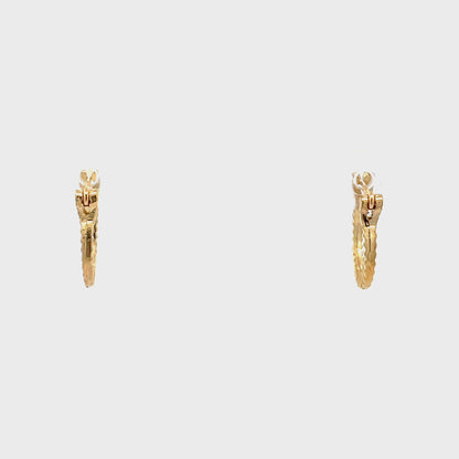 The One Design Pincatch Hoop Earrings - Style 7