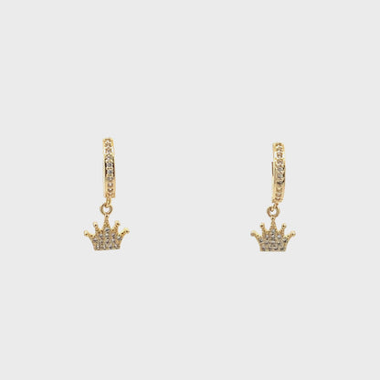 Huggie Hoops & Charm Earrings - Style 18