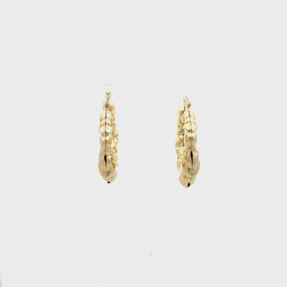 Hug & Kiss Shrimp Earrings - Size 12