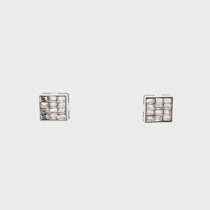 Baguette Earrings - Style 04
