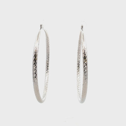 Hollow Round Design Earring - 05