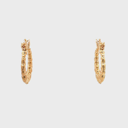 The One Design Pincatch Hoop Earrings -Style 13