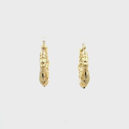 Hug & Kiss Shrimp Earrings - Size 13