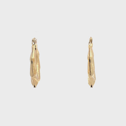 Hug&Kiss Shrimp and Bamboo Mini Earrings - 06