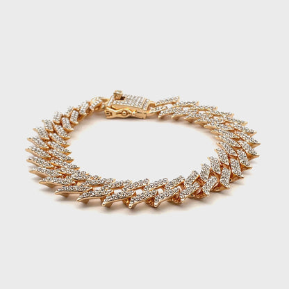 Iced Out Diamond Bracelet - #1308
