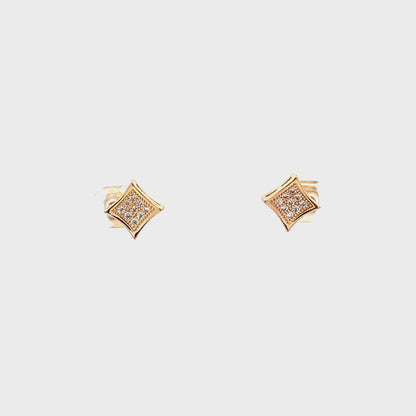 Micro Pave Earring - Style 02