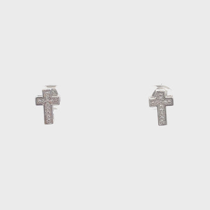 Micro Pave Earring - Style 10