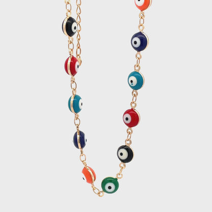 Evil Eye Anklet - Design 14
