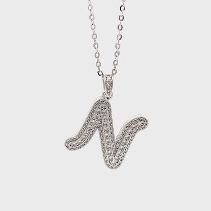 Venus Initial Necklace - N