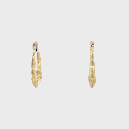 Hug&Kiss Shrimp and Bamboo Mini Earrings - 05