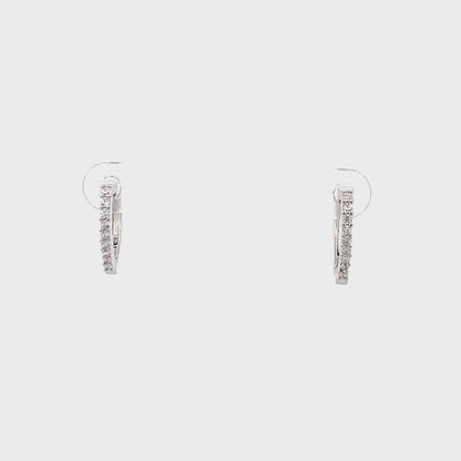 Huggie Hoops & Charm Earrings - Style 14