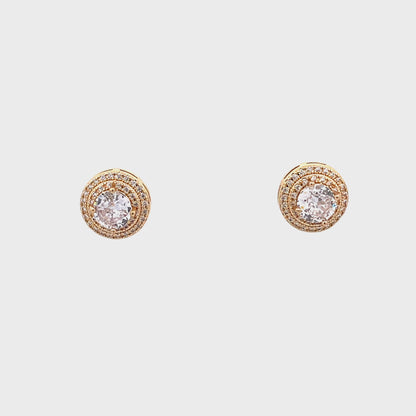 Micro Pave Earring - Style 12