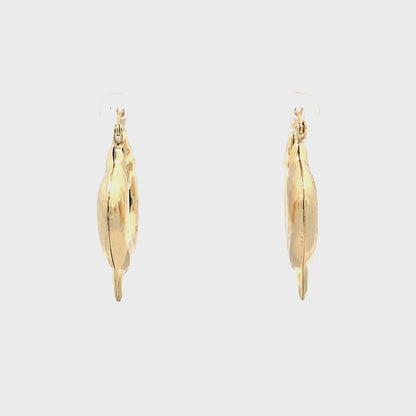 Hug&Kiss Shrimp and Bamboo Mini Earrings - 09