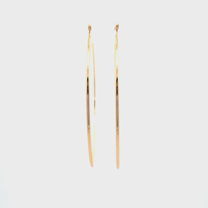 Floor Pin-catch Earrings - Style 54