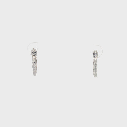 The One Design Pincatch Hoop Earrings - Style 8