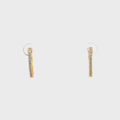 Huggie Hoops & Charm Earrings - Style 15