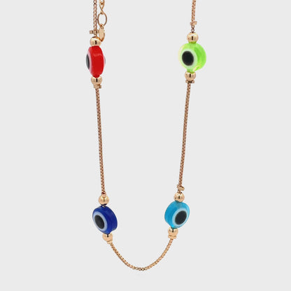 Evil Eye Anklet - Design 12