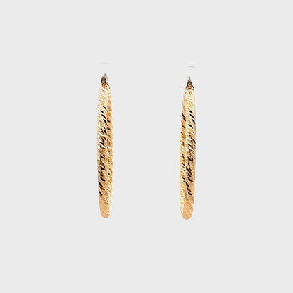 Aluminum Hoop Earring - 306