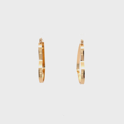 Floor Pin-catch Earrings - Style 36