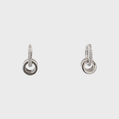Huggie Hoops & Charm Earrings - Style 01
