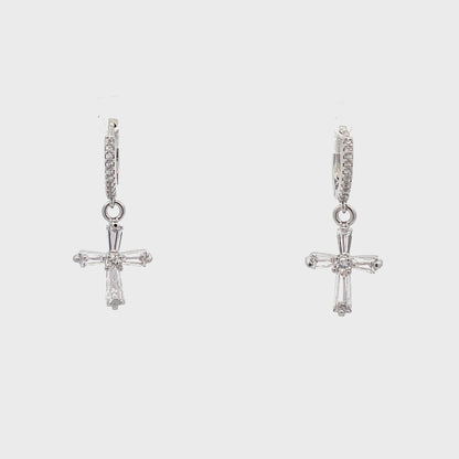 Huggie Hoops & Charm Earrings - Style 02