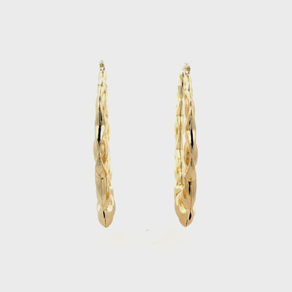 Hug & Kiss Shrimp Earrings - Size 06