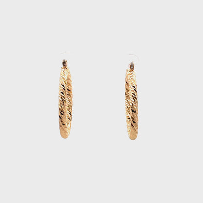 Aluminum Hoop Earring - 305