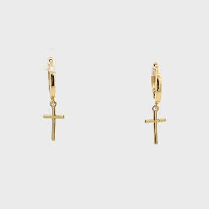Huggie Hoops & Charm Earrings - Style 24
