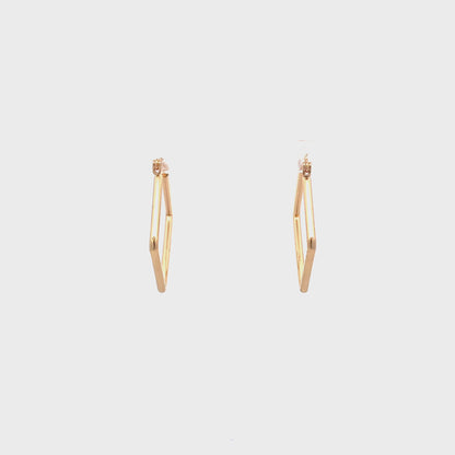 Floor Pin-catch Earrings - Style 28