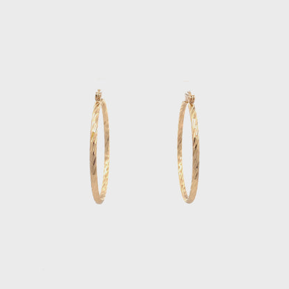 Floor Pin-catch Earrings - Style 40