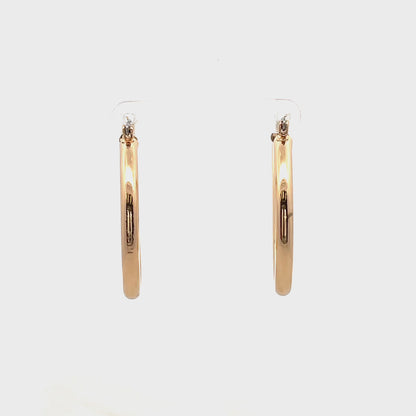 Aluminum Hoop Earring - 105