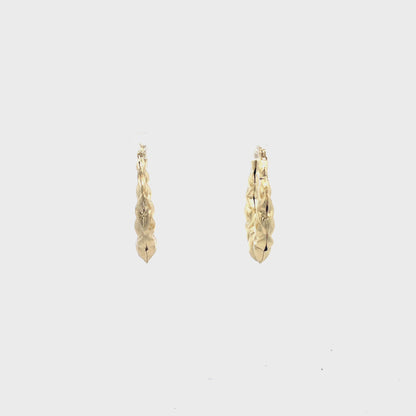 Hug & Kiss Shrimp Earrings - Size 01