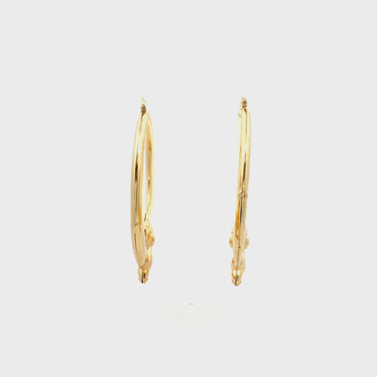 Hug & Kiss Bear Earrings - 800
