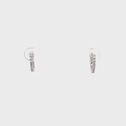 Huggie Hoops & Charm Earrings - Style 13