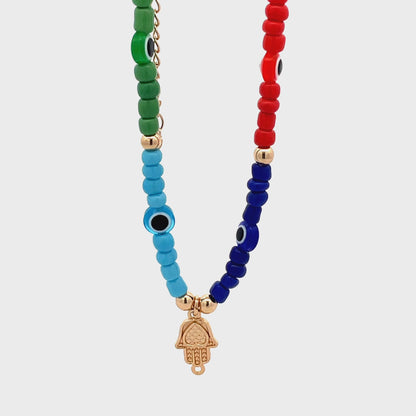 Evil Eye Anklet - Design 04