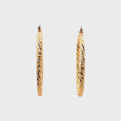 Aluminum Hoop Earring - 307