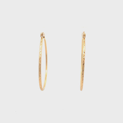 Floor Pin-catch Earrings - Style 42