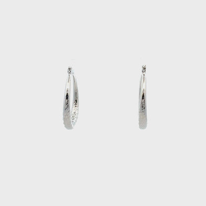 Hollow Round Design Earring - 01