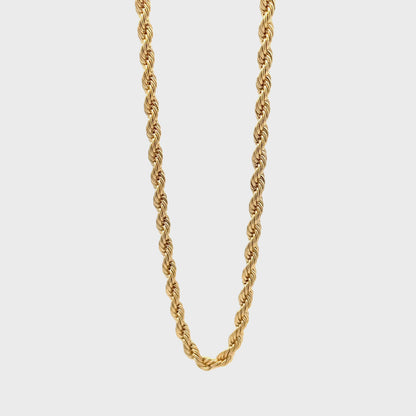14K Anklet #04 - ROPE 10"